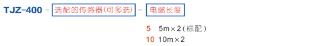 TJZ-300 便攜式超聲波流量計(jì) 選型編號